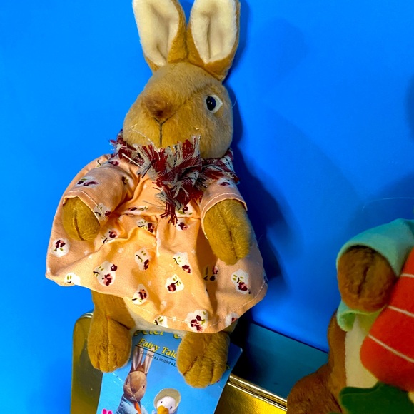 PETER RABBIT 1998 NWT PETER COTTONTAIL’S FAIRYTALE FRIENDS CVS PLUSH STUFFINS - Picture 14 of 16